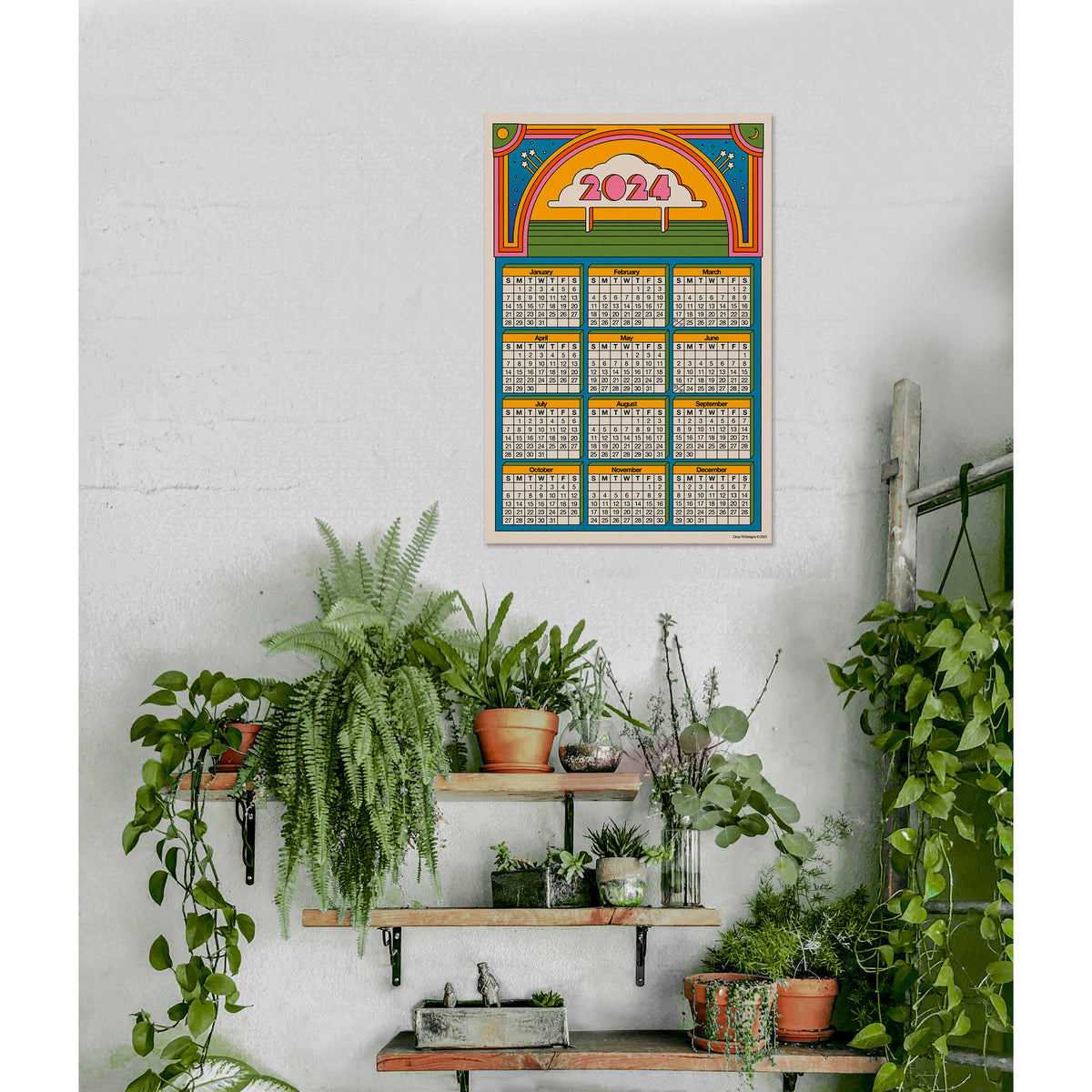 2024 Meadow Calendar Print Circa 78 Designs