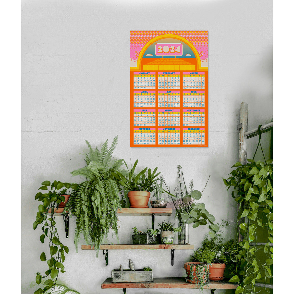 2024 Gateway Calendar Print Circa 78 Designs