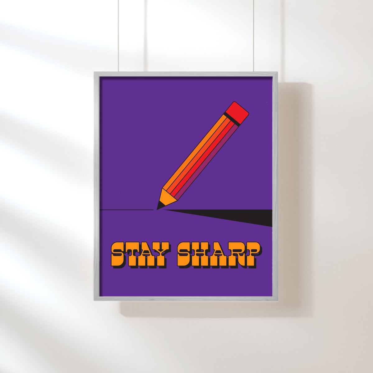 Stay Sharp Art Print – Circa 78 Designs
